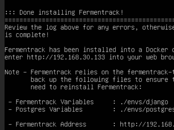 Installing Fermentrack in Proxmox (Virtual Machine)