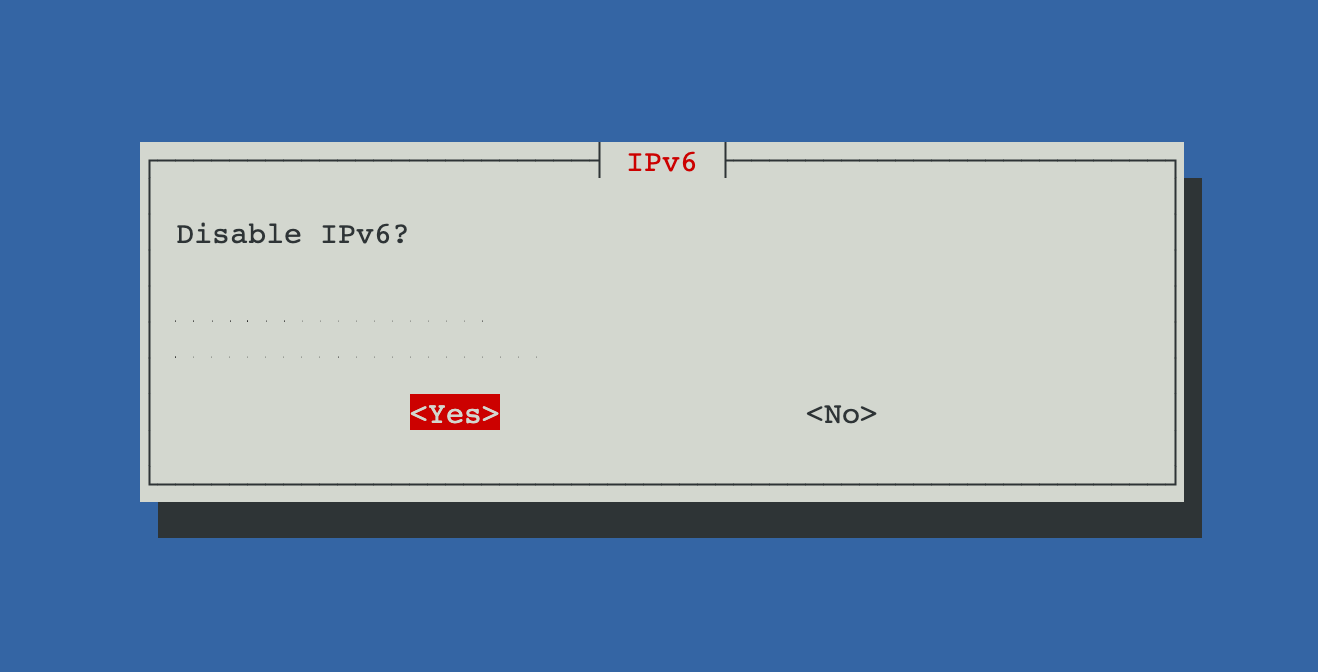 "IPv6" Window